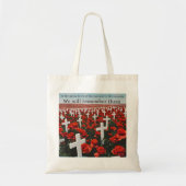 Herinnering aan de Fallen Service Heroes Tote Bag (Voorkant)