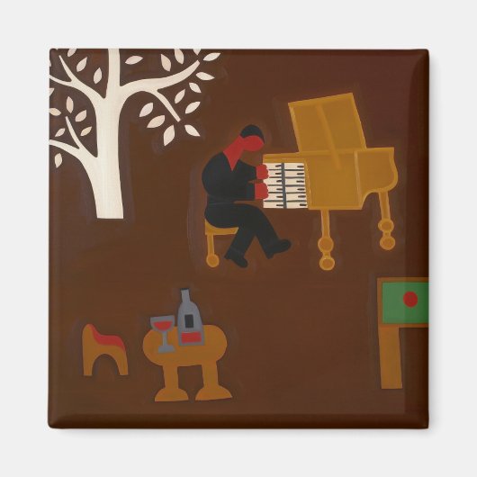 Herinnering aan die late middag... 2007 magneet (Voorkant)