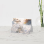 Herinnering aan een geliefde begeleidende hond ver kaart (Voorkant)