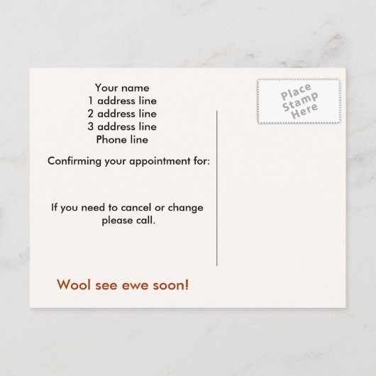 Herinnering aan EWE: Kaarten Herinnering (Achterkant)