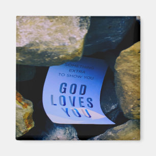 Herinnering aan Gods Liefde Voor Jou. Christelijk Magneet