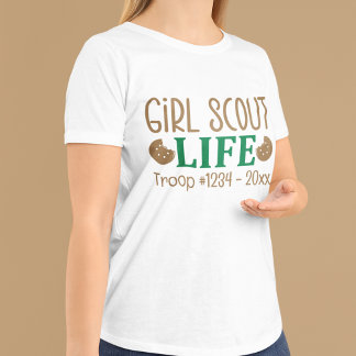 Herinnering aan het Girl Scout-leven T-shirt