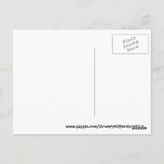 Herinnering aan het Mushu Briefkaart (Achterkant)