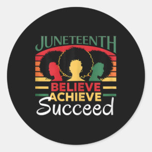 Herinnering aan het verleden dat het Cadeau vierde Ronde Sticker