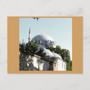Herinnering aan Istanbul, Soleymaniye Moskee 2 Briefkaart