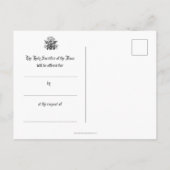 Herinnering aan katholieke misintenties briefkaart (Achterkant)