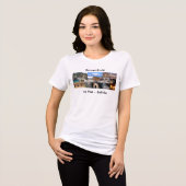 Herinnering aan La Paz Bolivia Tri-Blend Shirt (Voorkant volledig)