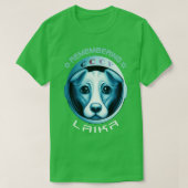 Herinnering aan Laika T-shirt (Design voorkant)