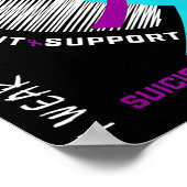 Herinnering aan mijn broer: zelfmoordbewustzijn Pr Poster (Hoek)