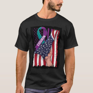 Herinnering aan mijn neef Suicide Awareness Americ T-shirt