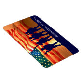 Herinnering aan onze helden. Military Magneet (Rechterzijde)