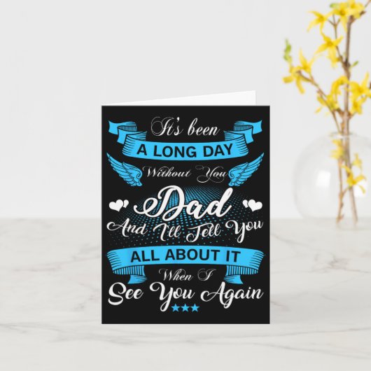 Herinnering Aan Papa Geheugen Van Mijn Vader In De Kaart (Gele Bloem)