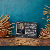 Herinnering aan uw gepersonaliseerde foto van het  fotoplaat (Zijkant)