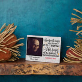 Herinnering aan uw gepersonaliseerde foto van het  fotoplaat (Zijkant)