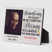 Herinnering aan uw gepersonaliseerde foto van het  fotoplaat (Zijkant)