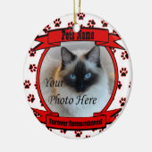 Herinnering aan uw huisvader: Herdenking ornament (Links)