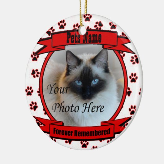 Herinnering aan uw huisvader: Herdenking ornament (Links)