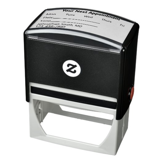 Herinnering aan uw volgende afspraak voor doktersp zelfinktende stempel (Product)