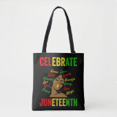 Herinnering aan voorouders Juneteenth Tote Bag (Voorkant)