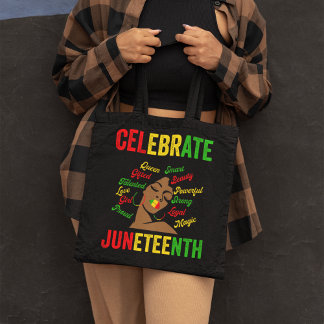 Herinnering aan voorouders Juneteenth Tote Bag