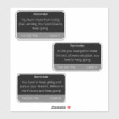 Herinnering condoleances begrafenis blijven onders sticker (Vel)