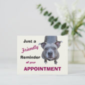 Herinnering diergeneesmiddel Pitbull Briefkaart (Staand voorkant)