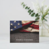 Herinnering en onthouding Briefkaart van Memorial  (Staand voorkant)