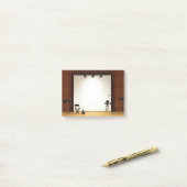 Herinnering filmdatum post-it® notes (Op bureau)