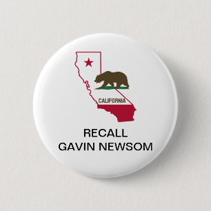 HERINNERING GAVIN NEWSOM GOVERNOR Button