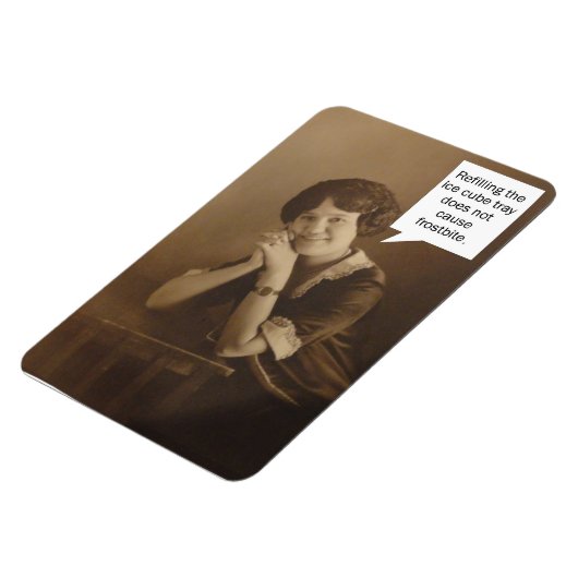 Herinnering ijsblokjeslade magneet (Linkerzijde)