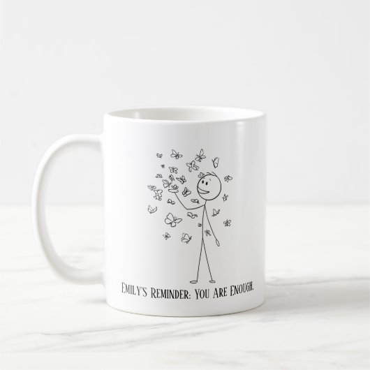 Herinnering, je bent genoeg Mok (Links)