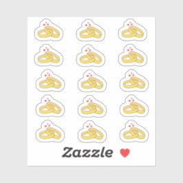 Herinnering jubileumdatum trouwringen planner sticker