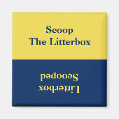 Herinnering kat-kattendoos magneet (Voorkant)