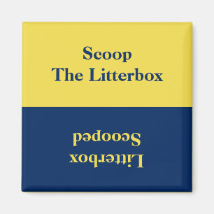 Herinnering kat-kattendoos magneet