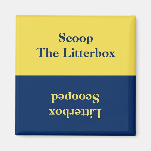 Herinnering kat-kattendoos magneet (Voorkant)