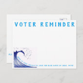 Herinnering kiezer. Briefkaart (Voorkant / Achterkant)