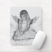 Herinnering Kleine Engel Mousepad Muismat (Met muis)