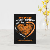 Herinnering Lieve Herinnering Aan Mijn Oma Leukemi Kaart (Gele Bloem)