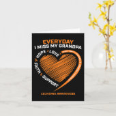 Herinnering Lieve Herinnering Aan Mijn Opa Leukemi Kaart (Gele Bloem)