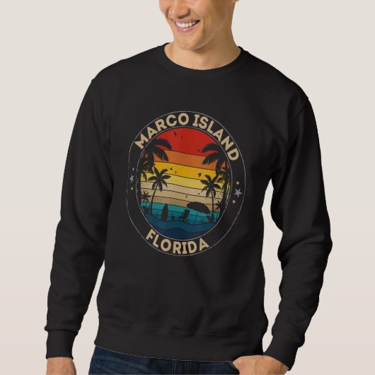 Herinnering Marco Island Souvenir Florida Trui (Voorkant)