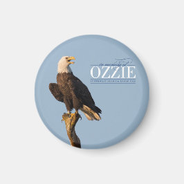 Herinnering Ozzie Circle Magnet