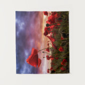 Herinnering | Papavers Wandkleed (Voorkant)