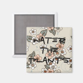 Herinnering Planten water geven Magneet (Voorkant / Achterkant)