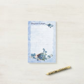 Herinnering Post-het Nota's met vergeet-me-niet Bl Post-it® Notes (Op bureau)