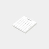 Herinnering  post-it® notes (Schuin)