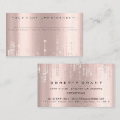 Herinnering professionele benoeming Beauty Hair Sa Visitekaartje (Voorkant / Achterkant)