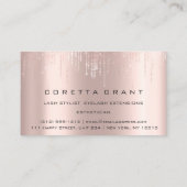 Herinnering professionele benoeming Beauty Salon Visitekaartje (Achterkant)