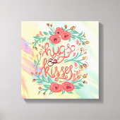 Herinnering rode prijsopgave canvas afdruk (Voorkant)