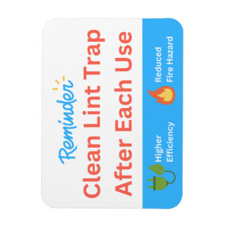 Herinnering: Schone pluizenval 3"x 4"Flexibele mag Magneet