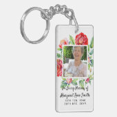 Herinnering Sleutelhanger Foto Rouw Herdenking Ver (Voorkant Links)